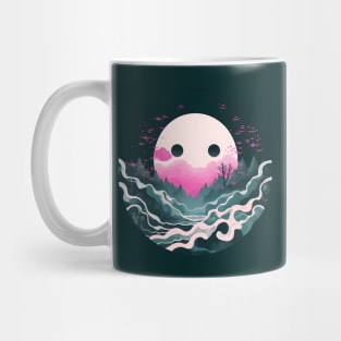 Ghostly Moonrise Mug